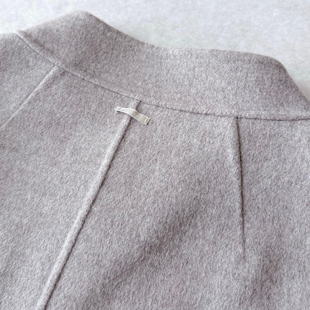 未使用★S MAX MARA｜クチートアマーノリバーコート グレージュ 44