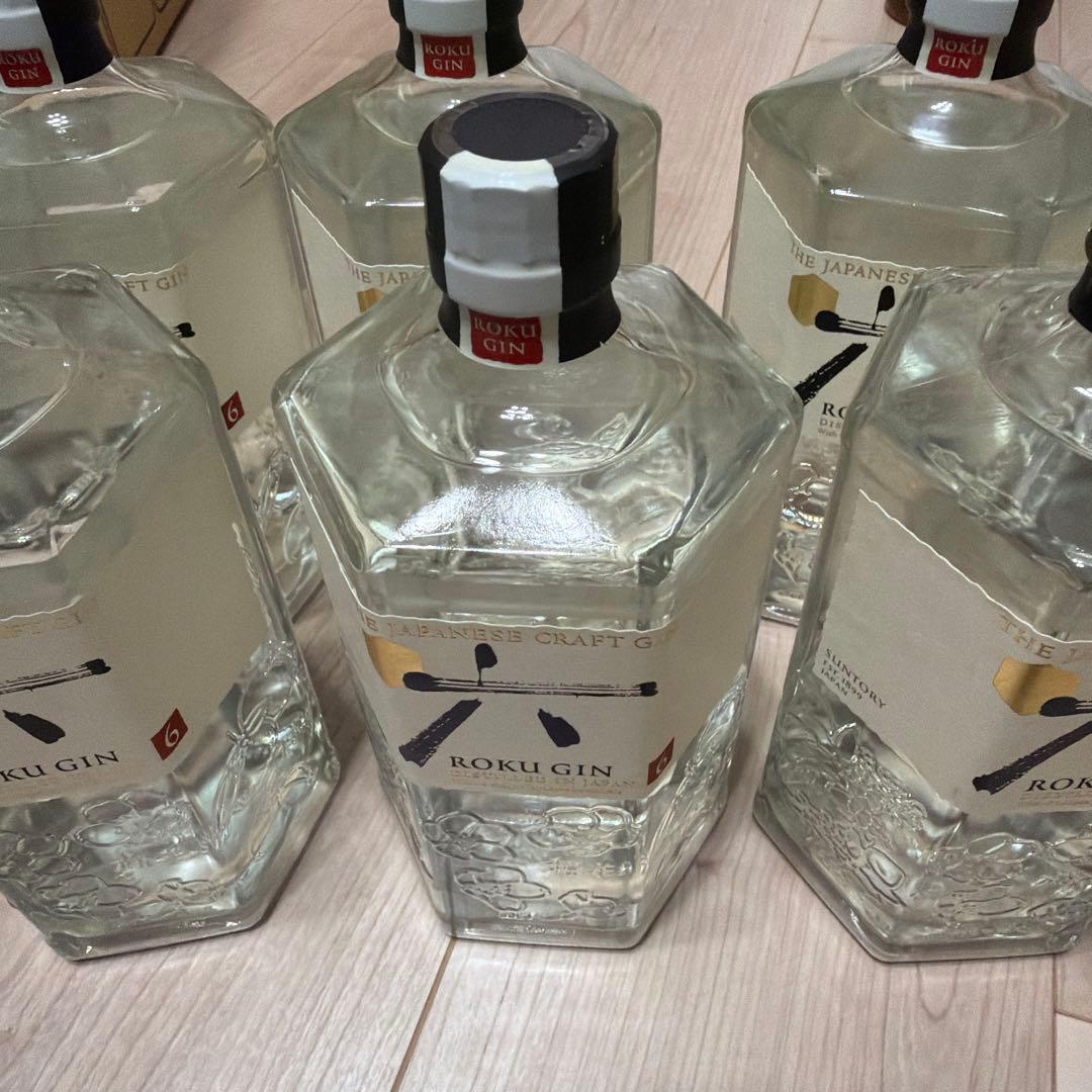 サントリー 六ジン ROKU GIN 700ml 6本セット