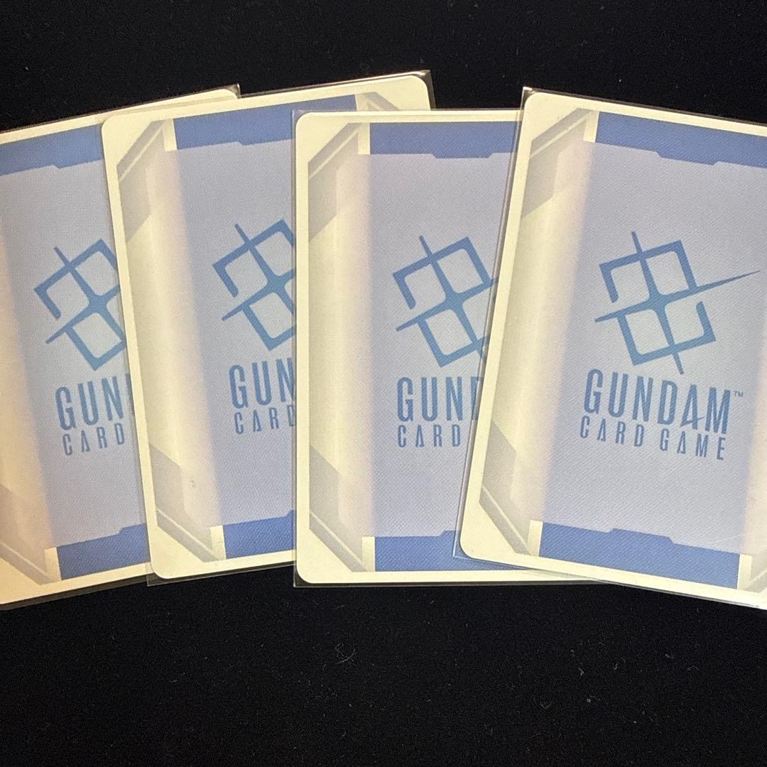 ガンダムバルバトス　第1形態　LR 4枚セット ガンダムカードゲーム