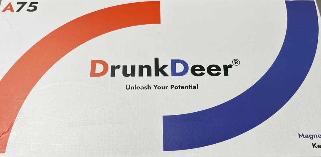 DrunkDeer A75 マグネット式キーボード