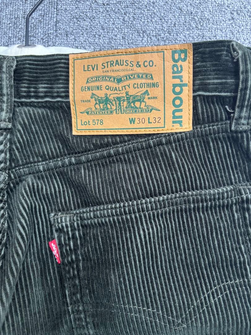 Barbour Levisコーデュロイパンツ W30 L32