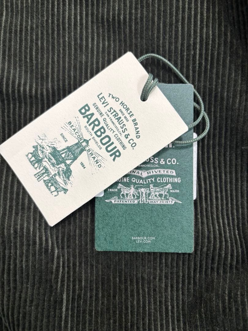 Barbour Levisコーデュロイパンツ W30 L32