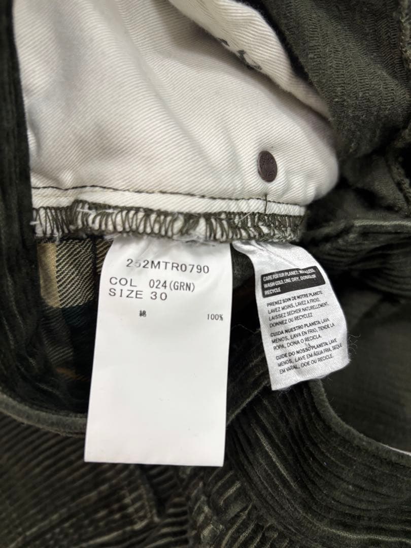 Barbour Levisコーデュロイパンツ W30 L32