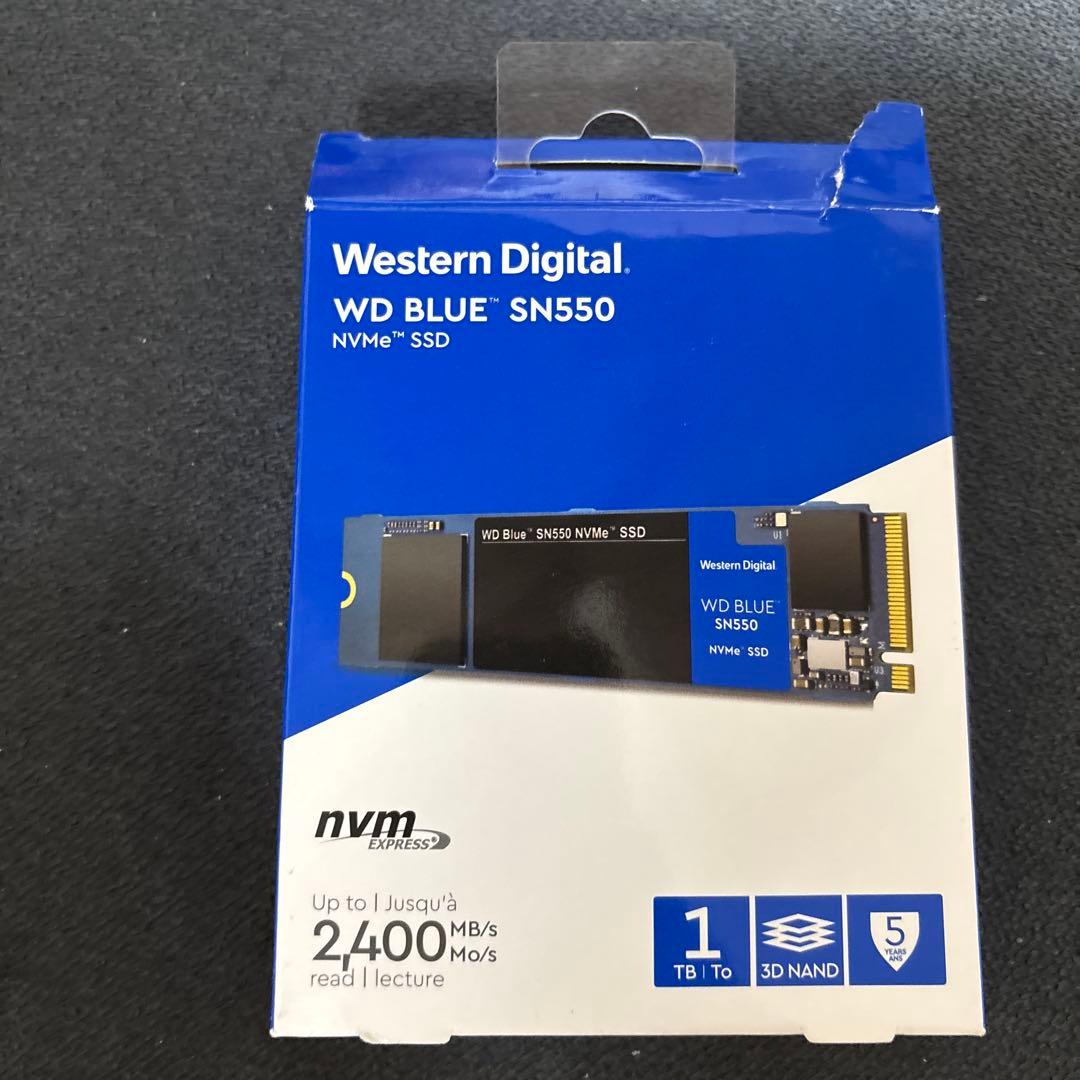 ウエスタンデジタル 内蔵SSD 1TB WD Blue SN550