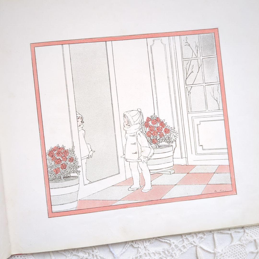 稀少1916アンティーク絵本 洋書古書 児童書 ヴィクトリアン ヴンテージ