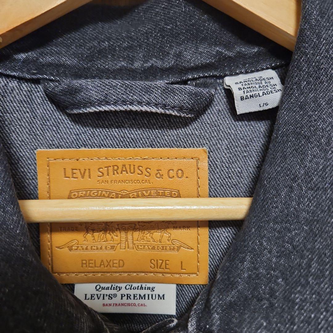 値下✕ BIG Eタブ Levi's Premium トラッカージャケット L
