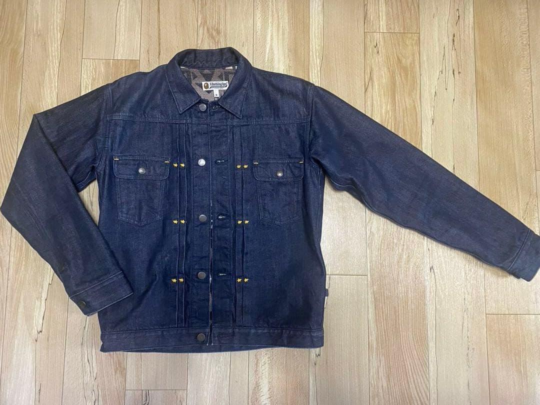 アベイシングエイプ　デニムジャケット