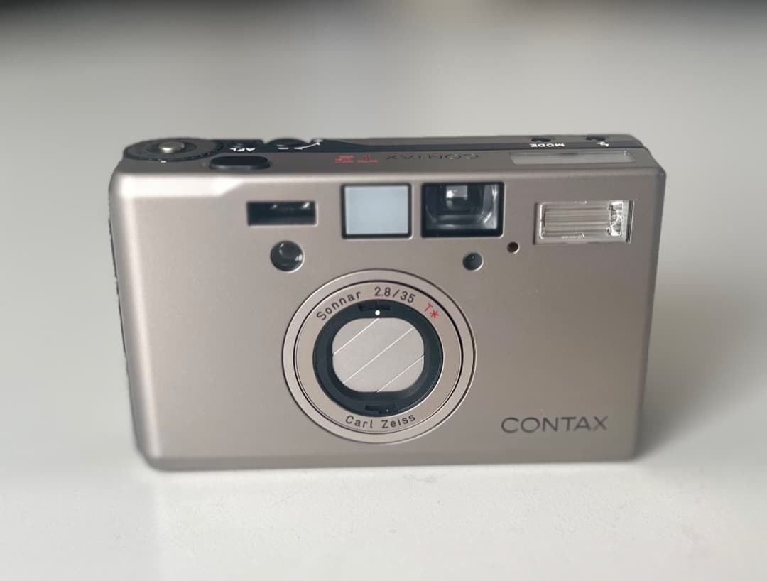CONTAX T3 チタニウムシルバー