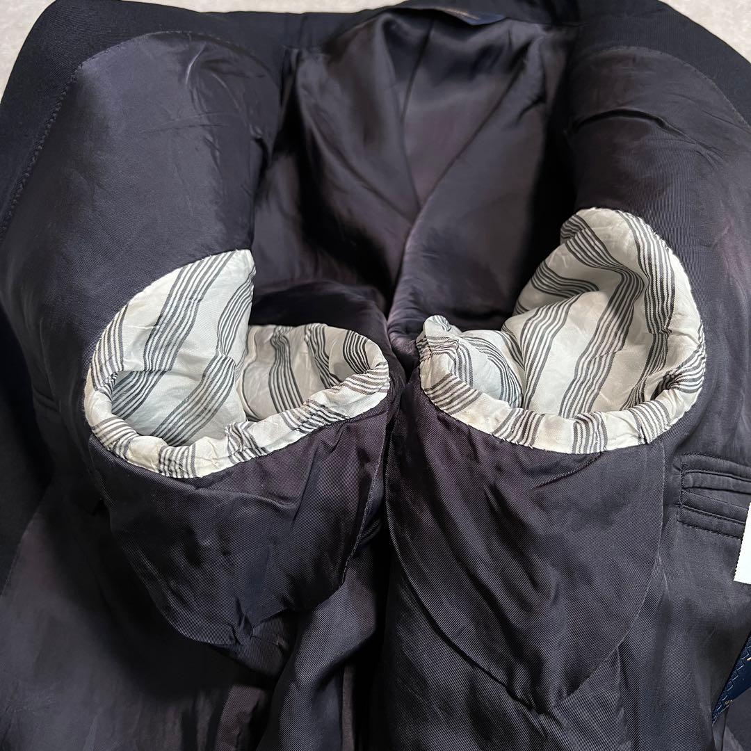 【美品】ブルックスブラザーズ スーツセットアップ ネイビー無地 秋冬 37S