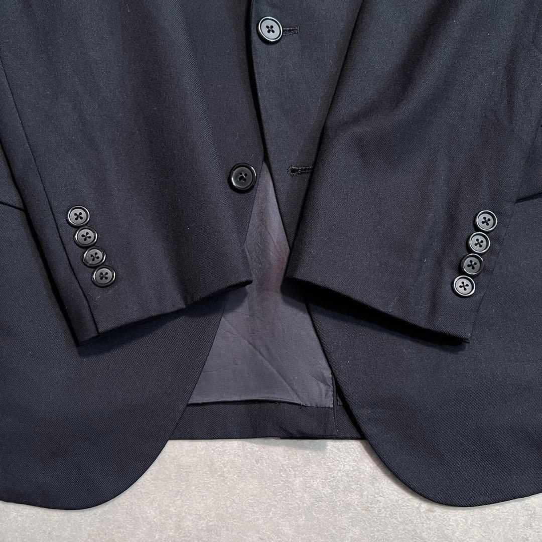 【美品】ブルックスブラザーズ スーツセットアップ ネイビー無地 秋冬 37S