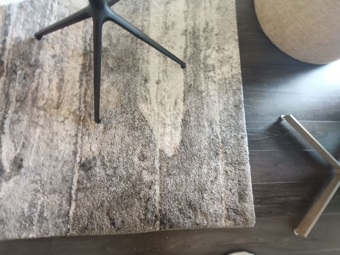 プレーベル　ラグ　アストラ　グレー　約250cm x 200cm