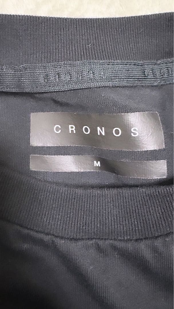 クロノスcronosロンT長袖ブラックM