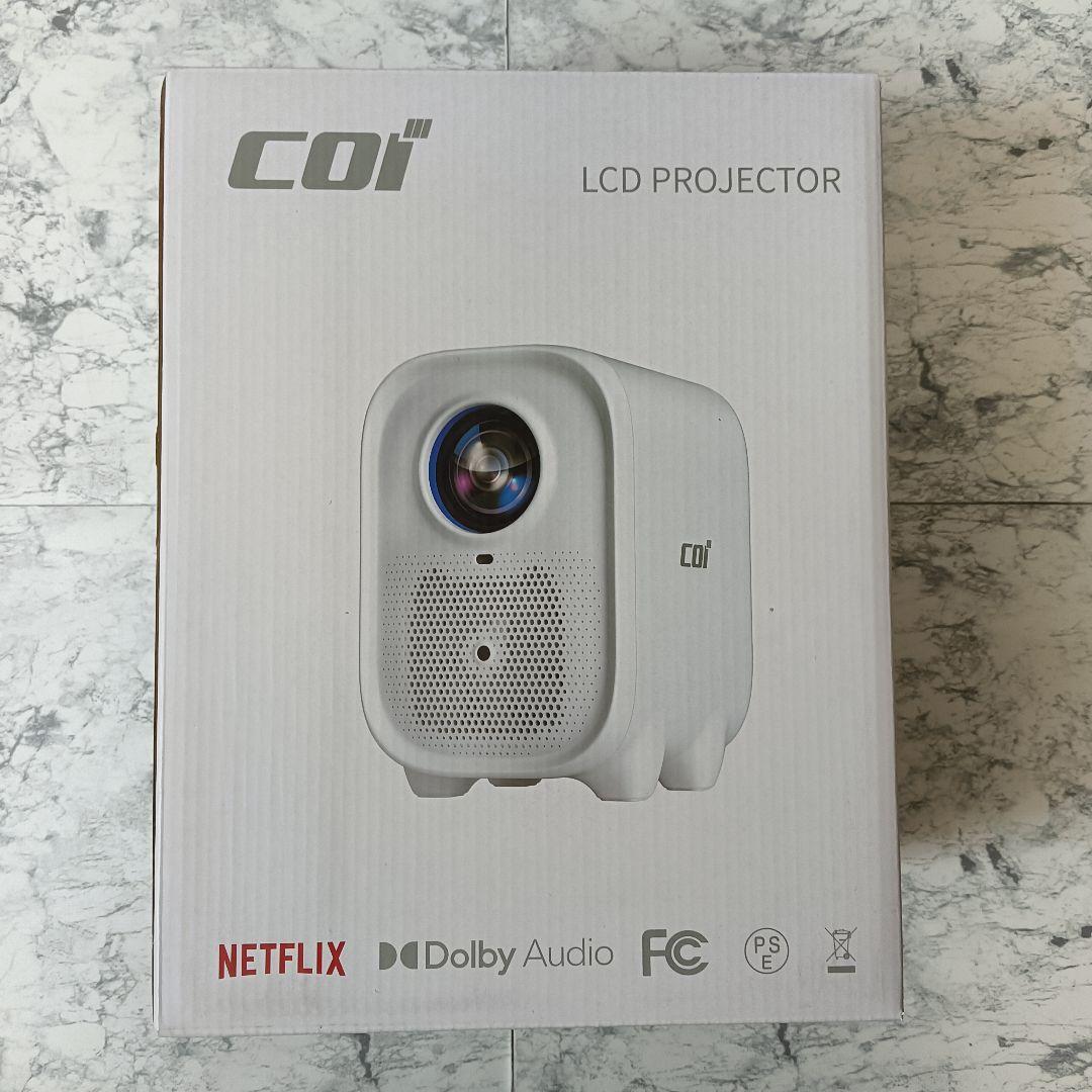 【未使用】COI-UNO5 プロジェクター Netflix認定 800ANSI