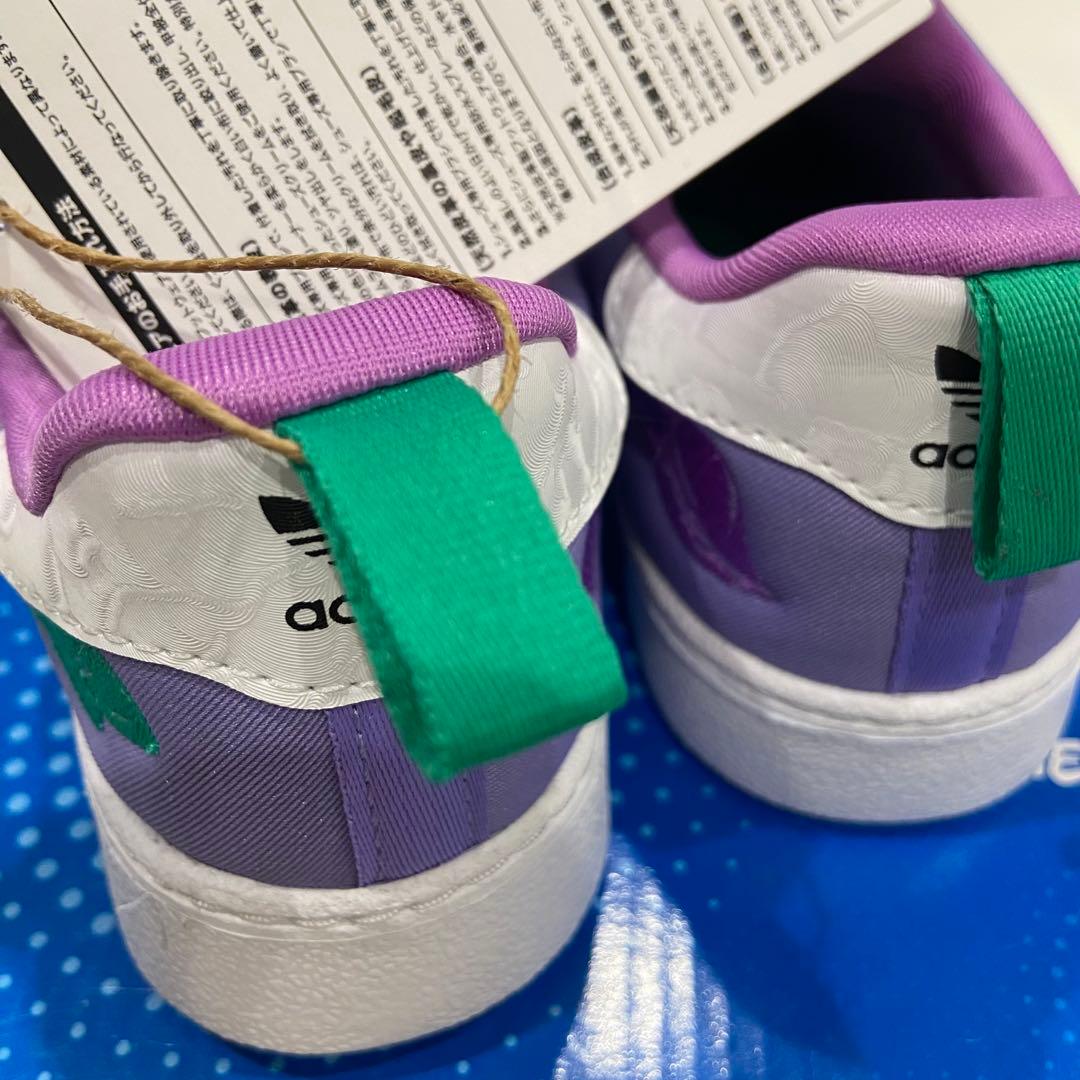 adidas ディズニー アリエル スニーカー 紫 アディダス 15 パープル