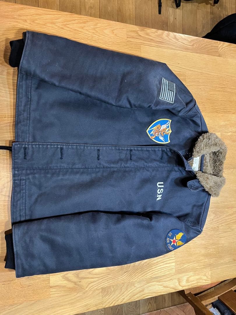 Houston N1 デッキジャケット　ネイビー