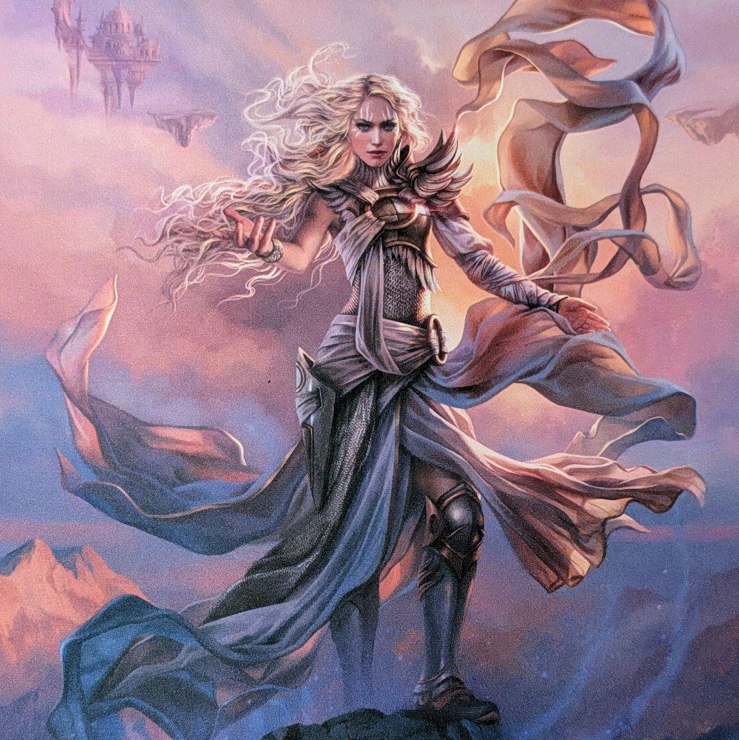 【未使用】MTG　慈悲深きセラ　数量限定版　サインド　プレイマット