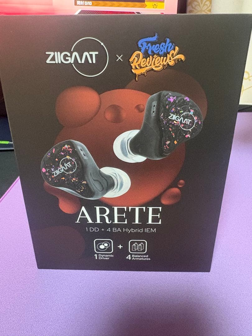 ZiiGaat ARETE イヤフォン