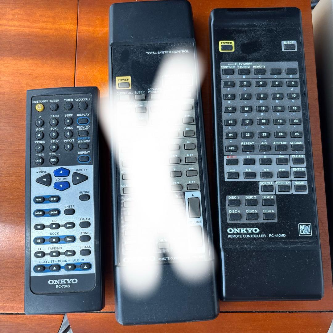 【ONKYO】コンポ（ステレオアンプほか）