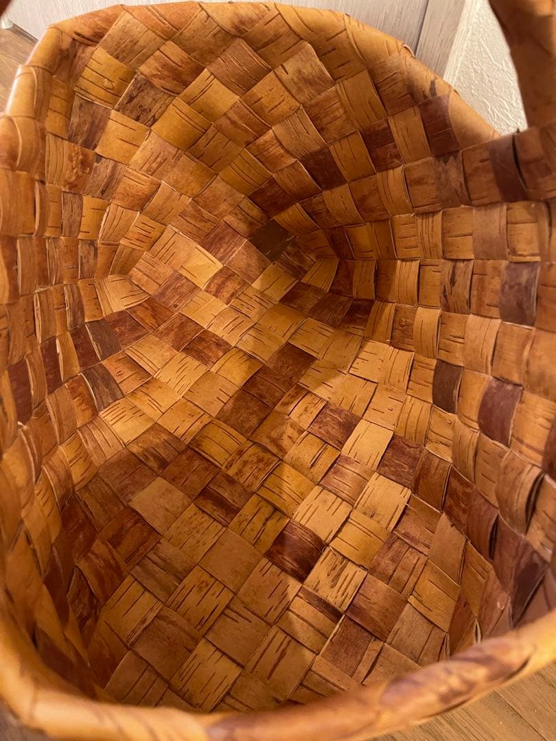 白樺作家Olga(オルガ)　白樺のかご　特大サイズ
