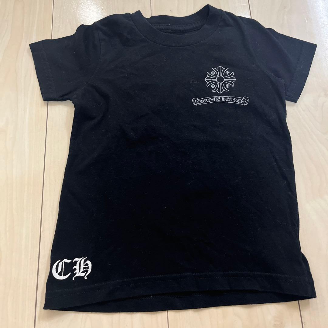 クロムハーツ クロスデザイン キッズTシャツ