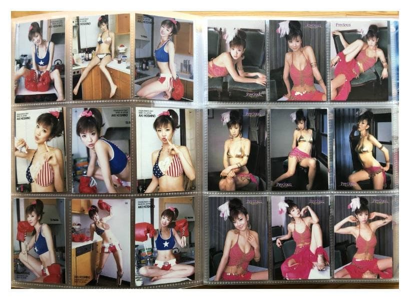 希少レア…ほしのあき…さくら堂HIT'ｓBOMB86種類…クリアファイル付トレカ