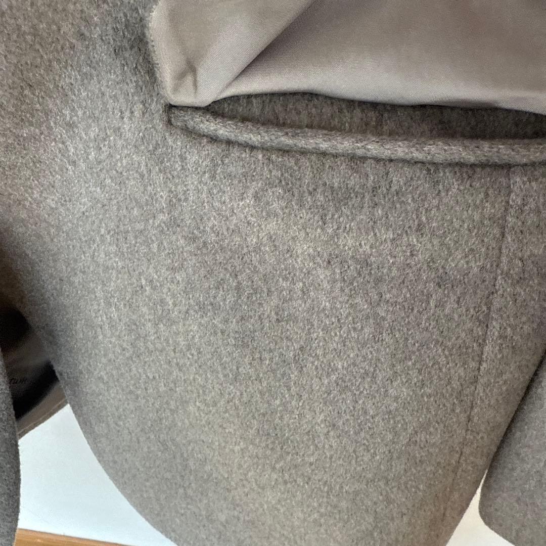 極美品★Aquascutum カシミア100%ジャケット8号