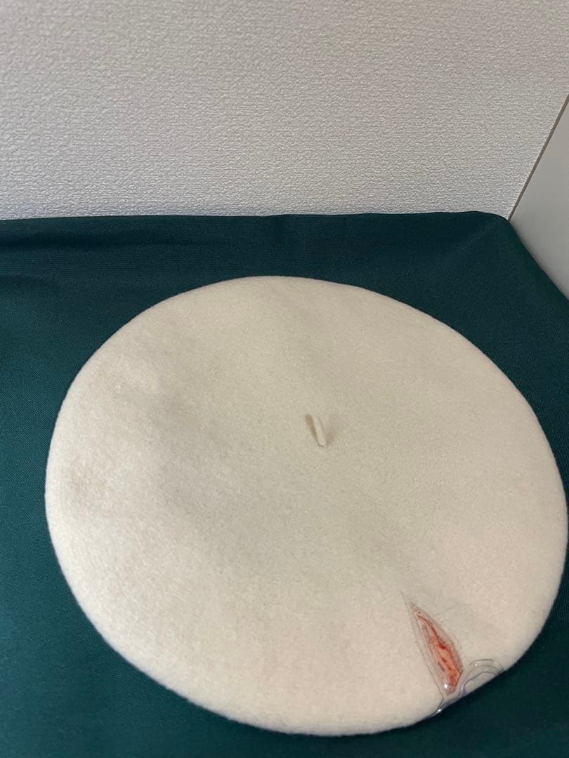 CHANEL シャネル ベレー帽　ココマーク　カメリア　ヴィンテージ　アイボリー