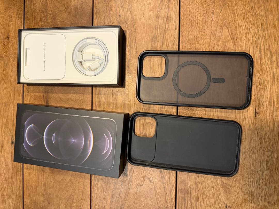 iphone 12 pro max 256gb グラファイト