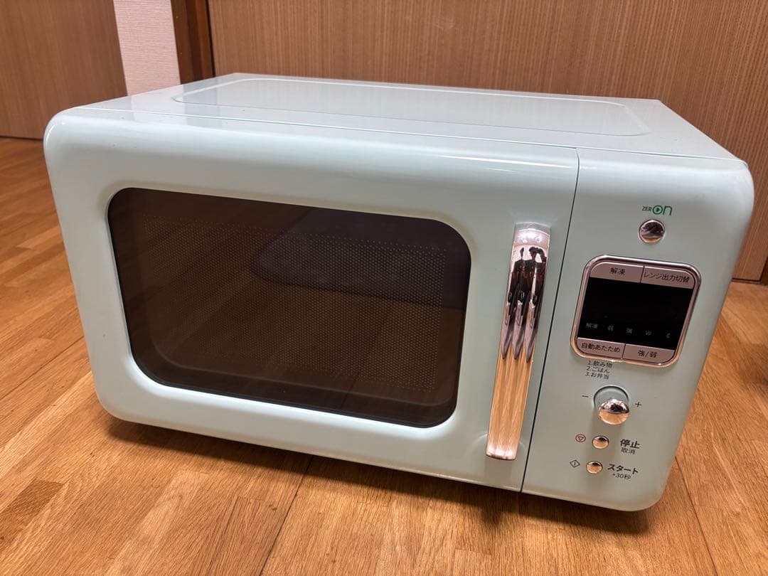 エ*ー様 新しいミントカラー電子レンジDM-E25AM
