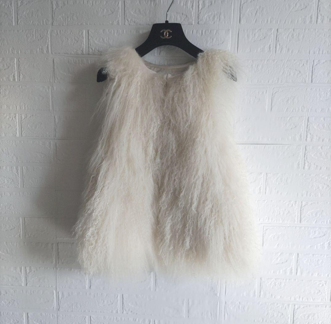 専用✨美品✨ジルスチュアート 　チベットラムファージレ　ベスト