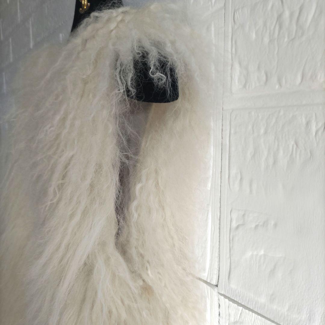 専用✨美品✨ジルスチュアート 　チベットラムファージレ　ベスト