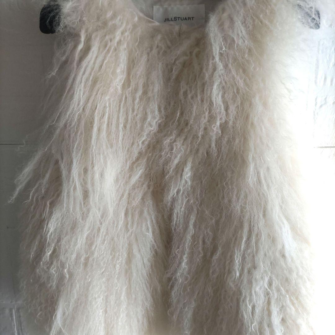 専用✨美品✨ジルスチュアート 　チベットラムファージレ　ベスト