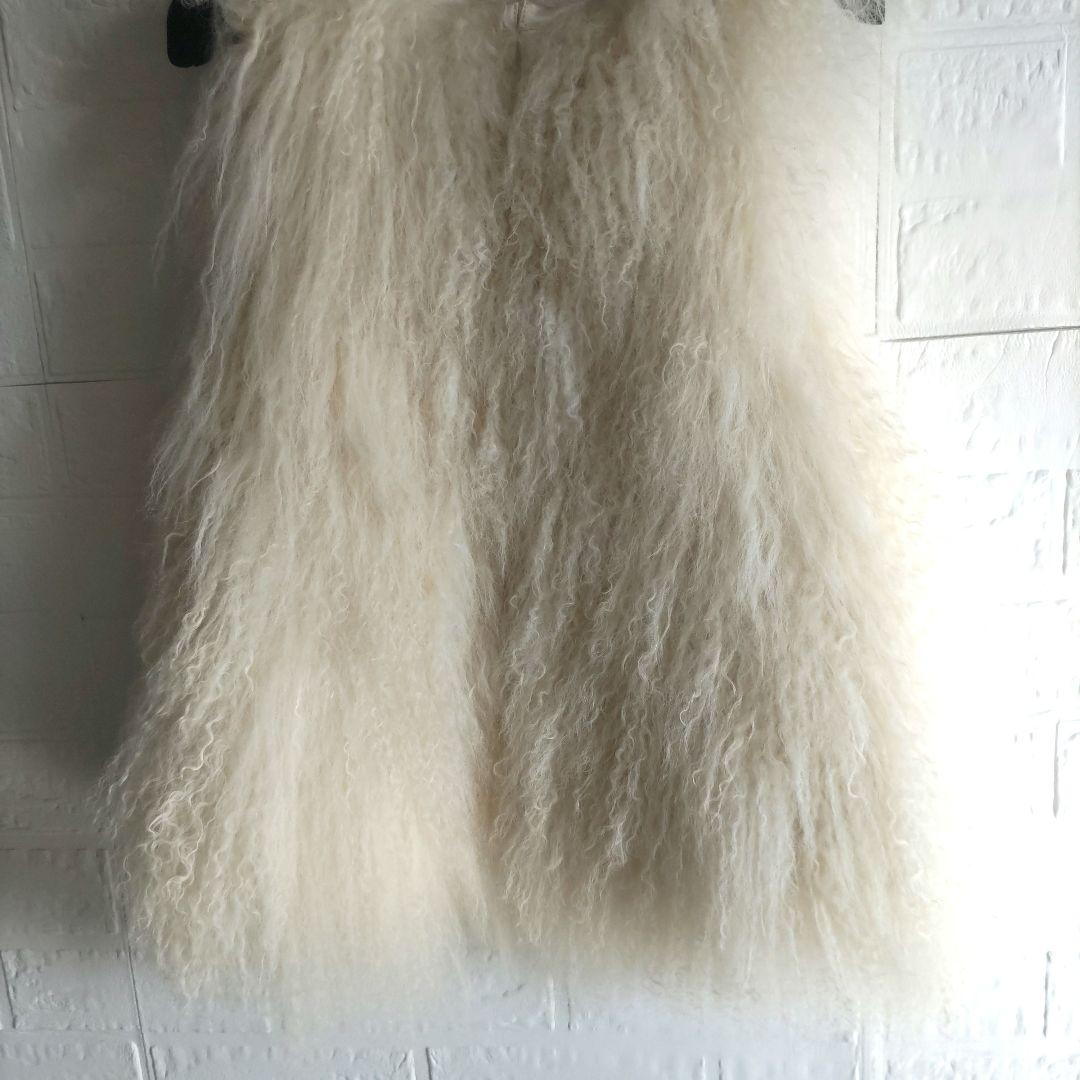 専用✨美品✨ジルスチュアート 　チベットラムファージレ　ベスト