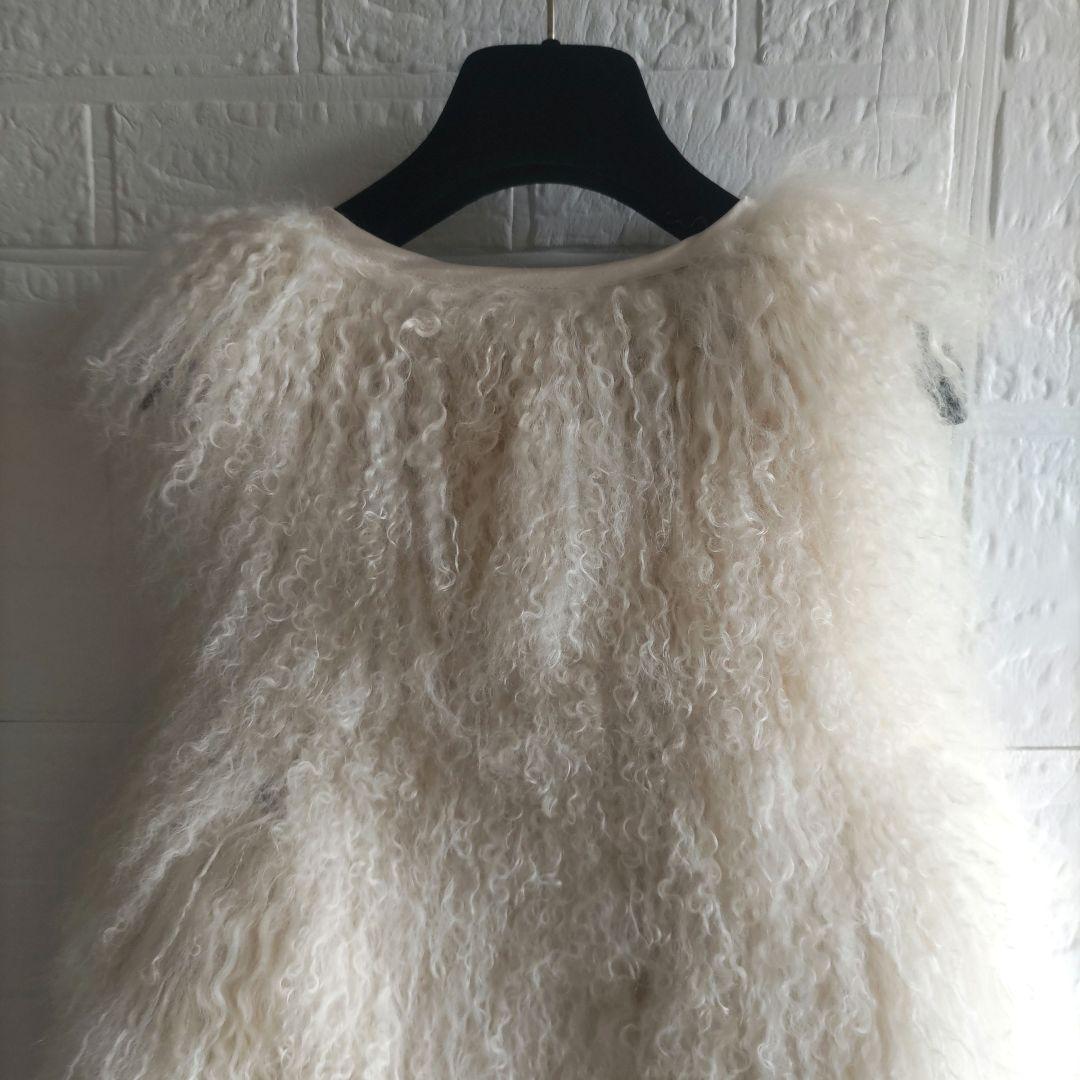 専用✨美品✨ジルスチュアート 　チベットラムファージレ　ベスト