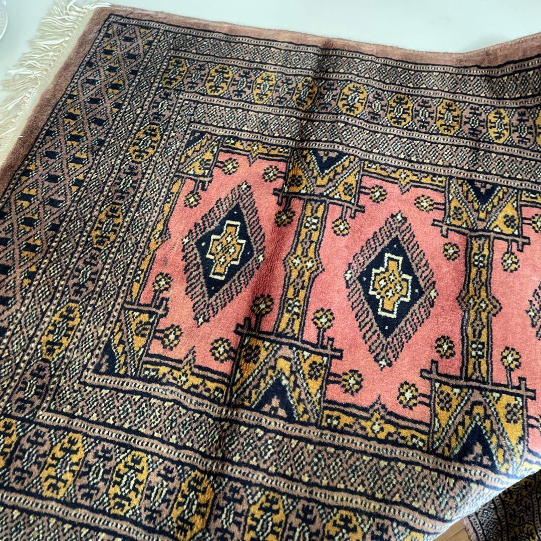 ヴィンテージラグ　マット　美品