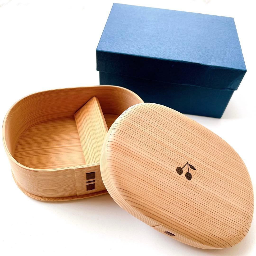 【未使用・限定品】Bonpoint×パレスホテル東京 曲げわっぱ弁当箱