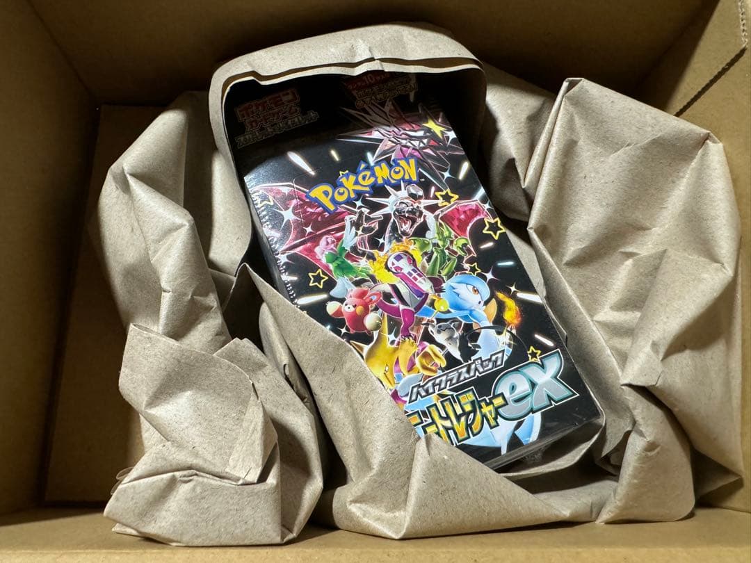 ポケモンカードゲーム シャイニートレジャーex 1box 未開封　シュリンク有