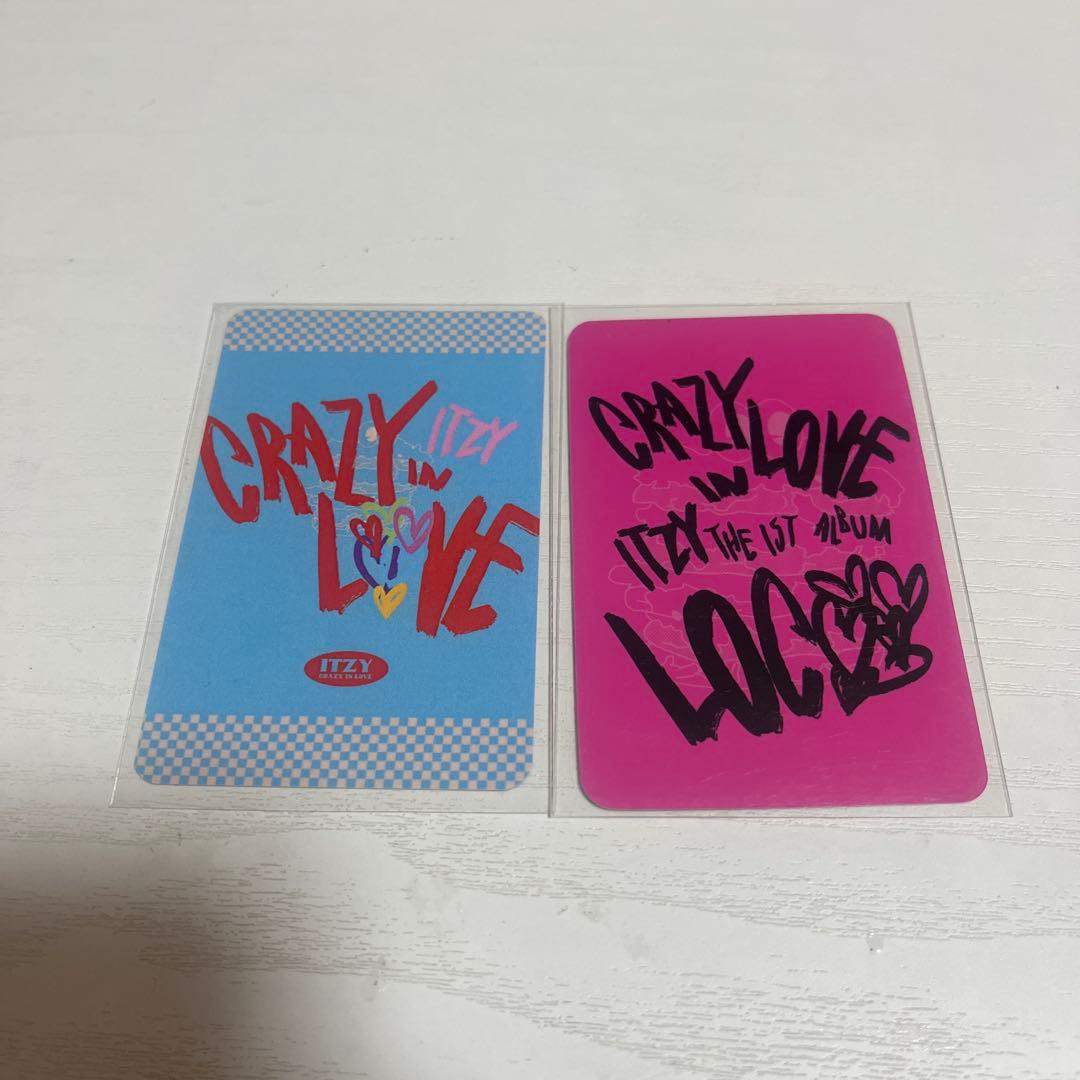 itzy イェジ crazy in love loco トレカ