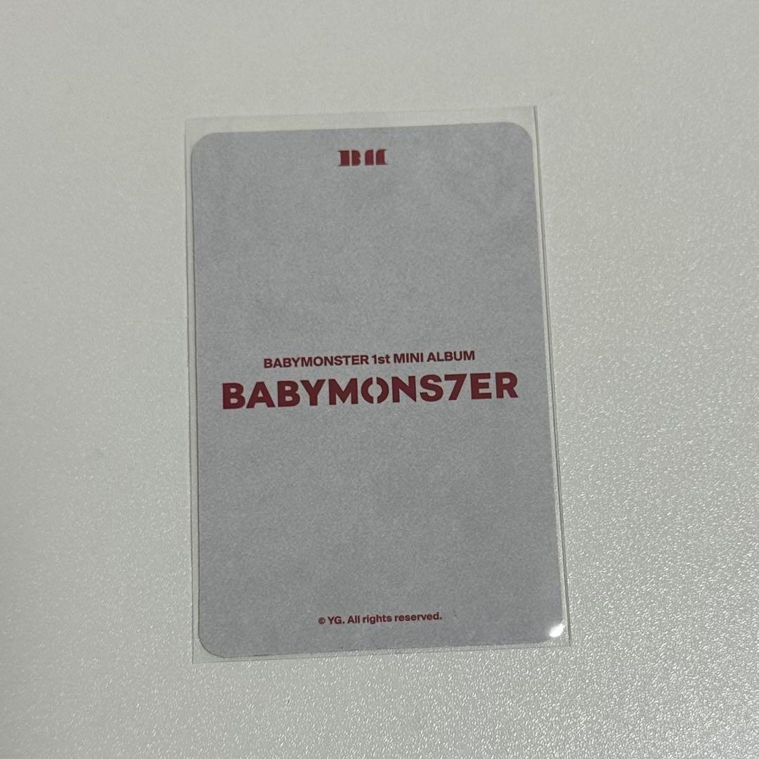 BABYMONSTER アヒョン トレカ SHEESH ラキドロ