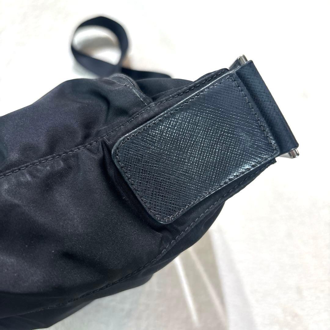 PRADA ショルダーバッグ　黒　ナイロン　1BC421 ギャランティカード付