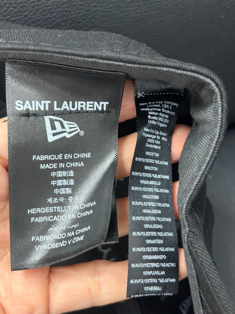 【新品】サンローラン YCL36 × New Era ニューエラ 国内正規品