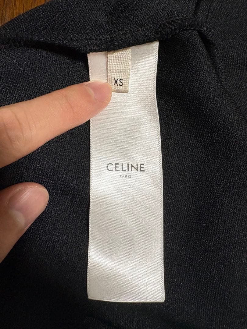セリーヌ　ショートパンツ　コットン100%　ブラック　XSサイズ　CELINE