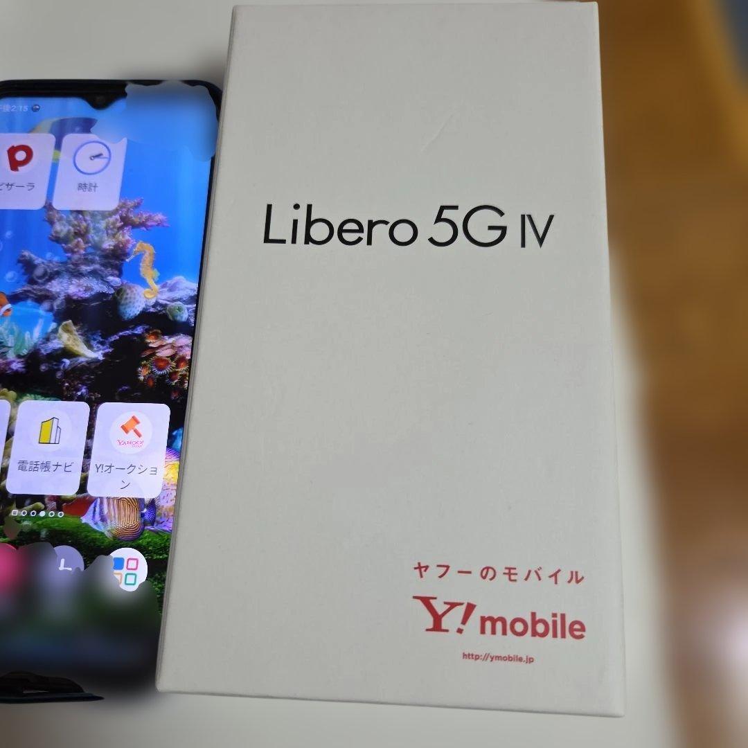 LIVERO5G　IV　本体キズ防止カバーガラスフィルム添付済み　使用1年未満