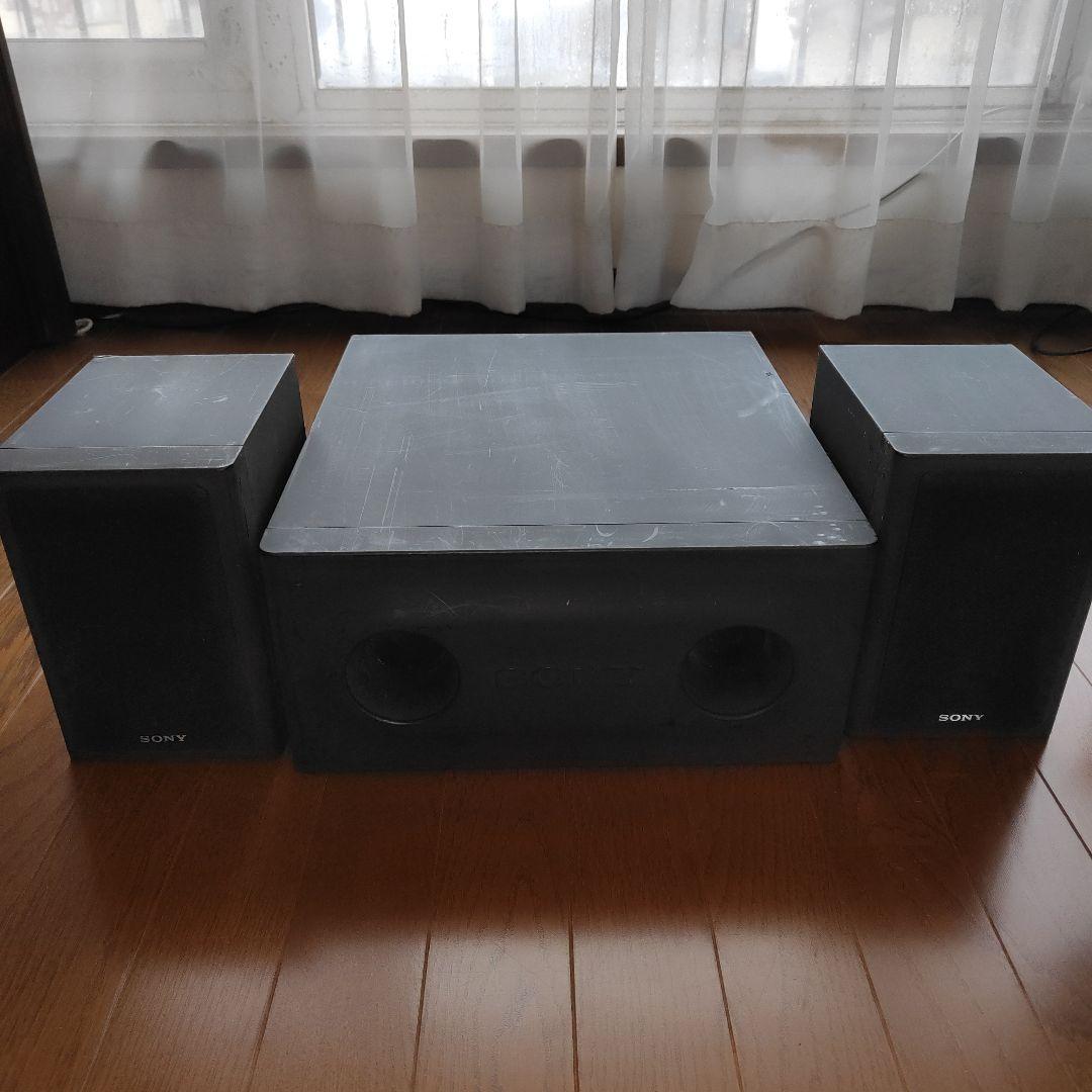 SONY スピーカー・ウーファー 2.1ch ブラックSS-VX7