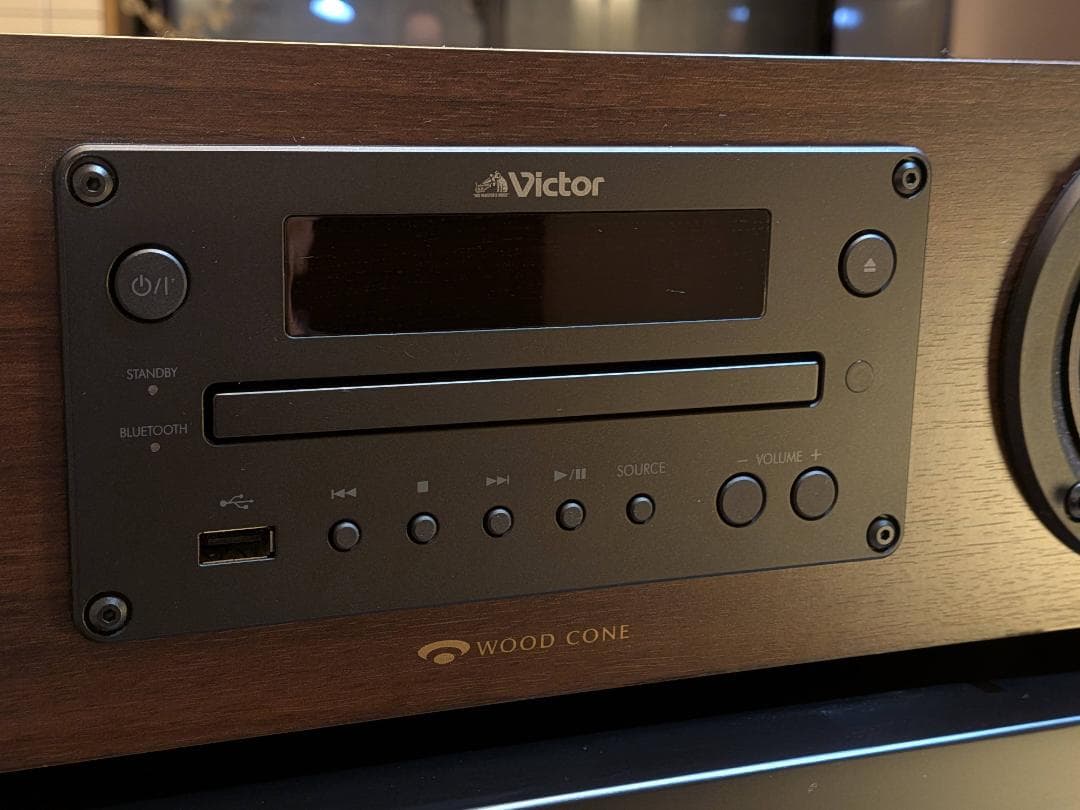 美品 Victor WOOD CONE EX-D6 純正オーディオボード付き