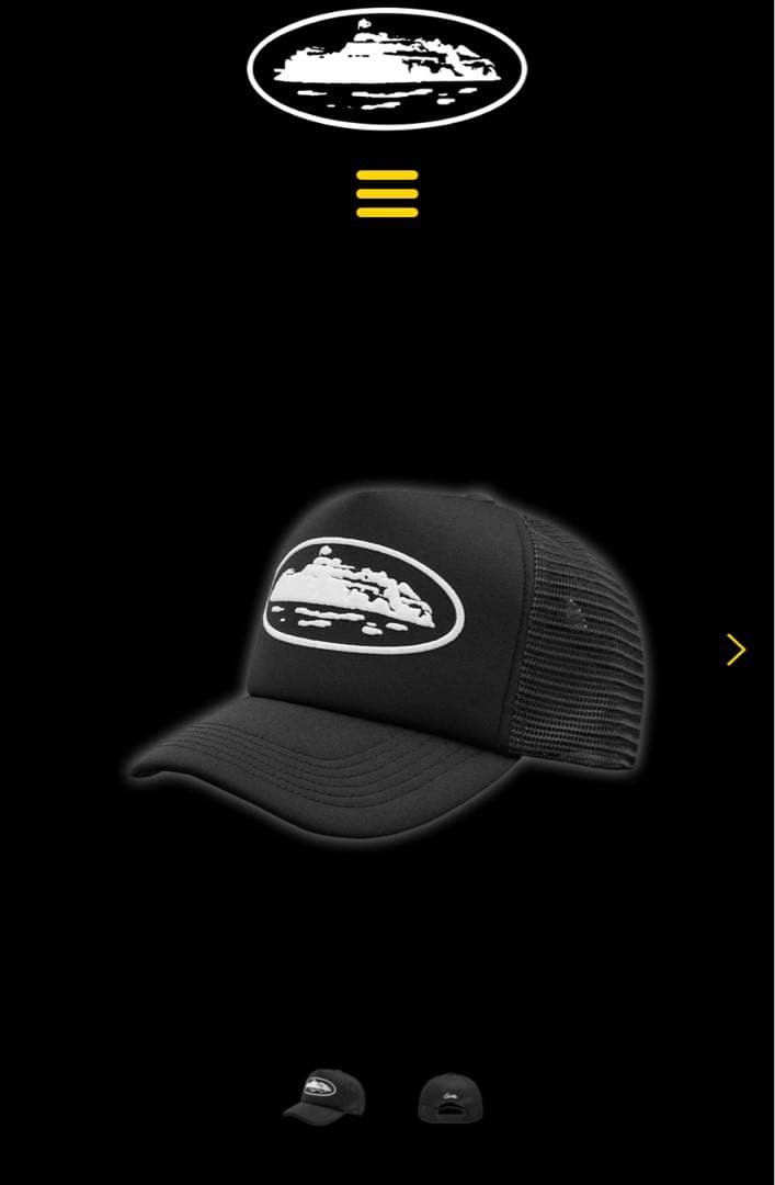 Corteiz キャップ ブラック 【正規品】