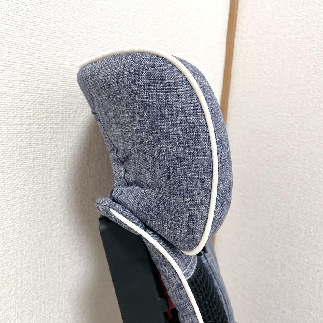 未使用級 日本育児 トラベルベストEC+ デニム チャイルドシート