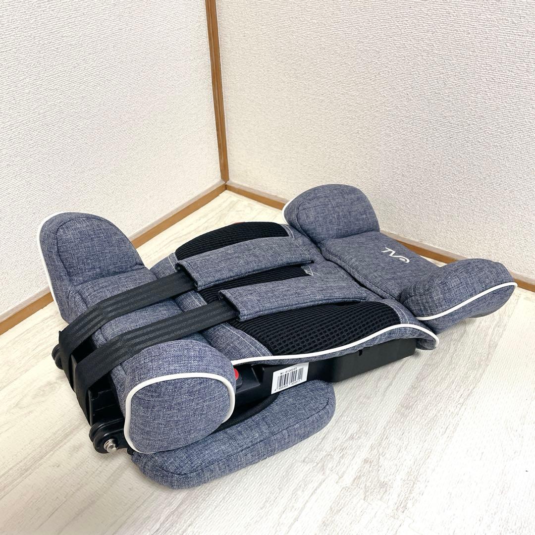 未使用級 日本育児 トラベルベストEC+ デニム チャイルドシート