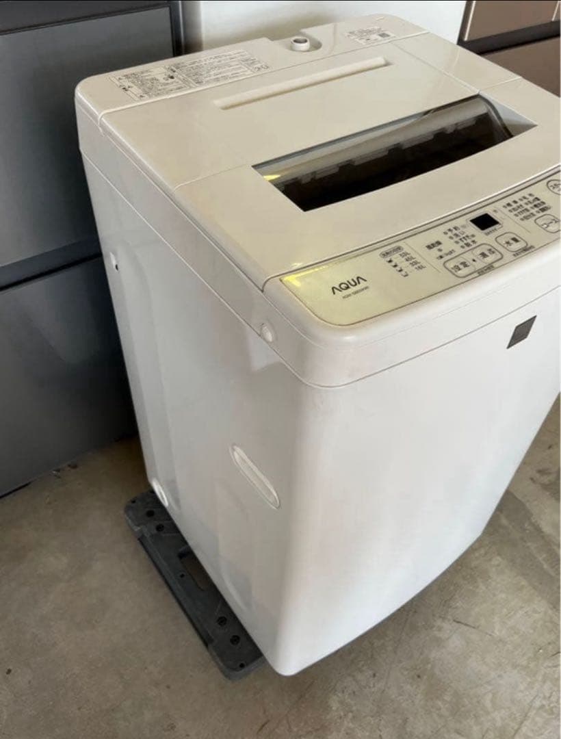 2017年式 6kg AQUA 洗濯機 AQW-S6E5