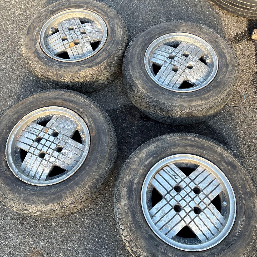 専用ジウジアーロ 14インチ 114.3 2本SCACCHIERAMELBER